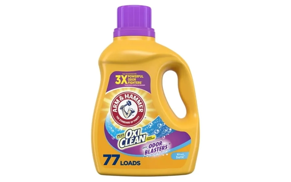 Plus Oxiclean Odor Blasters Fresh Burst 77 Loads Liquid Laundry Detergent Pack Of 14