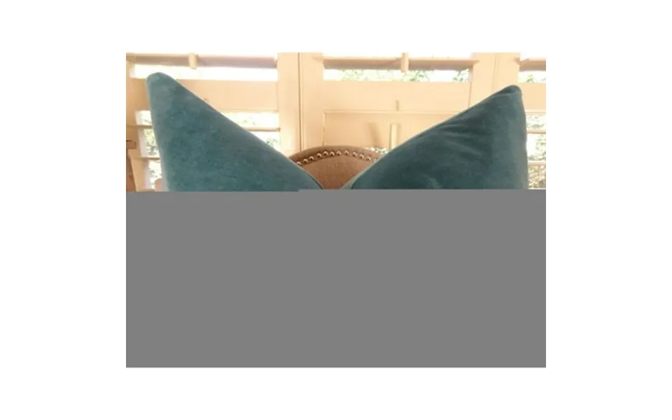 Plutus 20 X 36 In. Double Sided King Size Contentment Peacock Handmade Throw Pillow - Teal