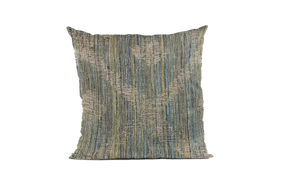 Plutus Blue Diamond Jacquard Luxury Throw Pillow
