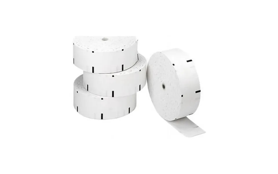 Pm Company 06507 Thermal Paper Rolls Atm Rolls 3-1 8 X 1 960 Ft White 4 Carton
