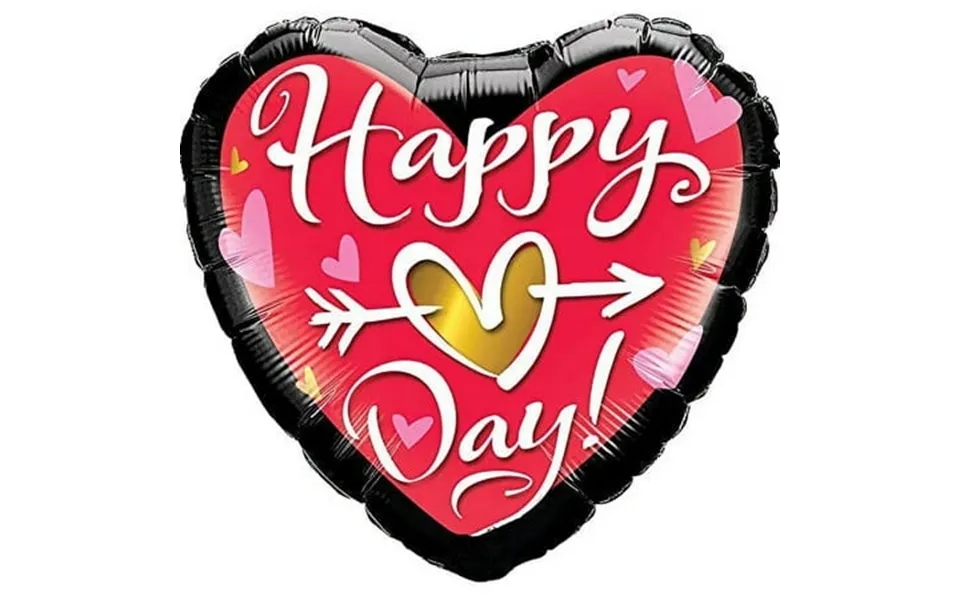 Pmu Valentine’s Day Happy Heart Day 18 Inch Mylar-foil Balloon Valentine S Day Proposal Special Events Photo Props Party