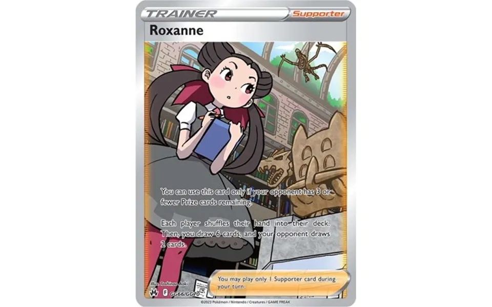 Pokemon Crown Zenith Ultra Rare Roxanne Gg66