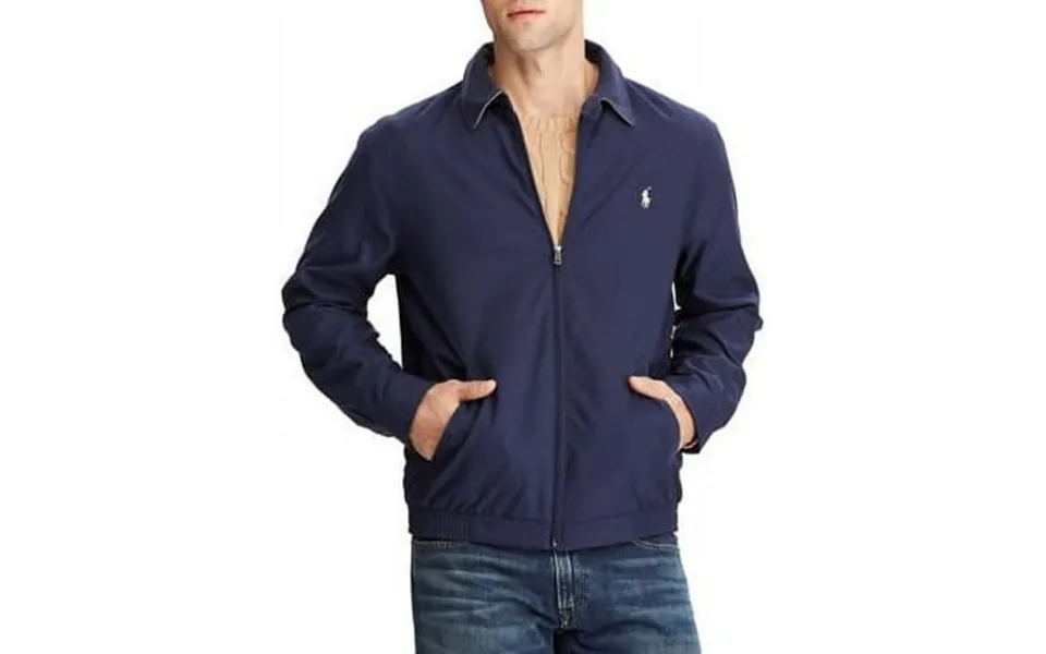 Polo Ralph Lauren 710548506002 Men S Bi-swing Windbreaker Jacket Khaki