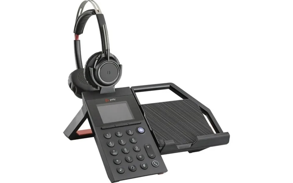 Poly Elara 60 Ws Mobile Phone Station And Voyager Focus Headset 212952-411