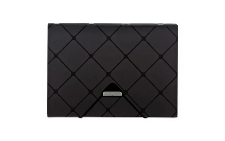 Poly Expanding File 1.5 Expansion 13 Sections 1 13-cut Tab Letter Size Black