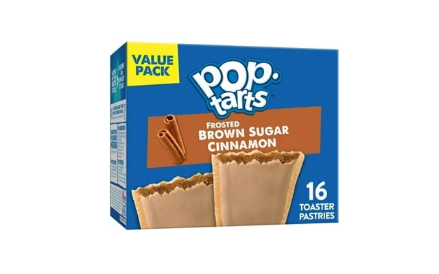 Pop-tarts Frosted Brown Sugar Cinnamon Toaster Pastries Breakfast Foods Shelf-stable 27 Oz 16 Count product image