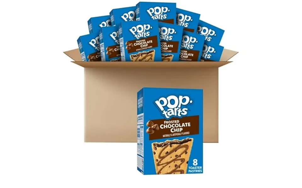Pop-tarts Tmh1 Toaster Pastries Chocolate Chip 13.5oz 12 Count