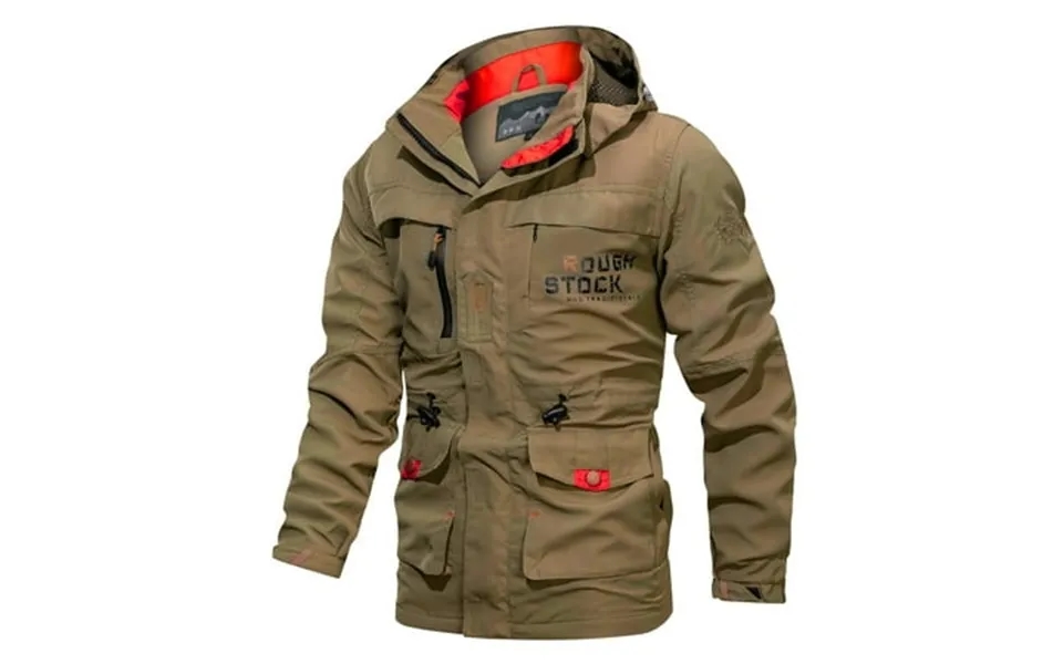 Poropl Mens Hoodies Men S Jacket Mid-length Casual Outdoor Hooded Plus Size Jacket Spring And Autumn Clothes For Men 202