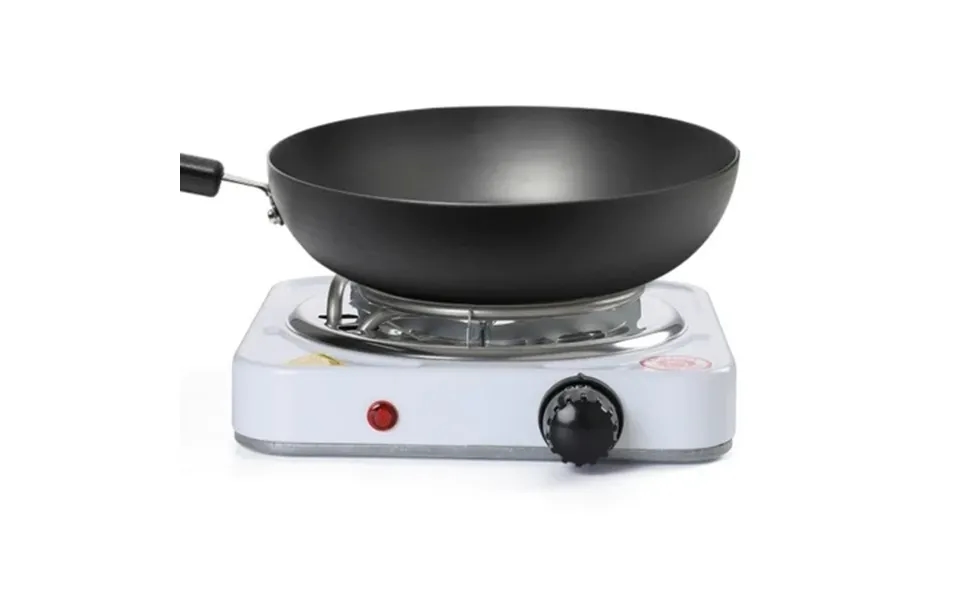Portable 1000w Electric Single Burner 110v Hot Plate Heating Cooktop Camping Dorm Stove Cooker With Plug White