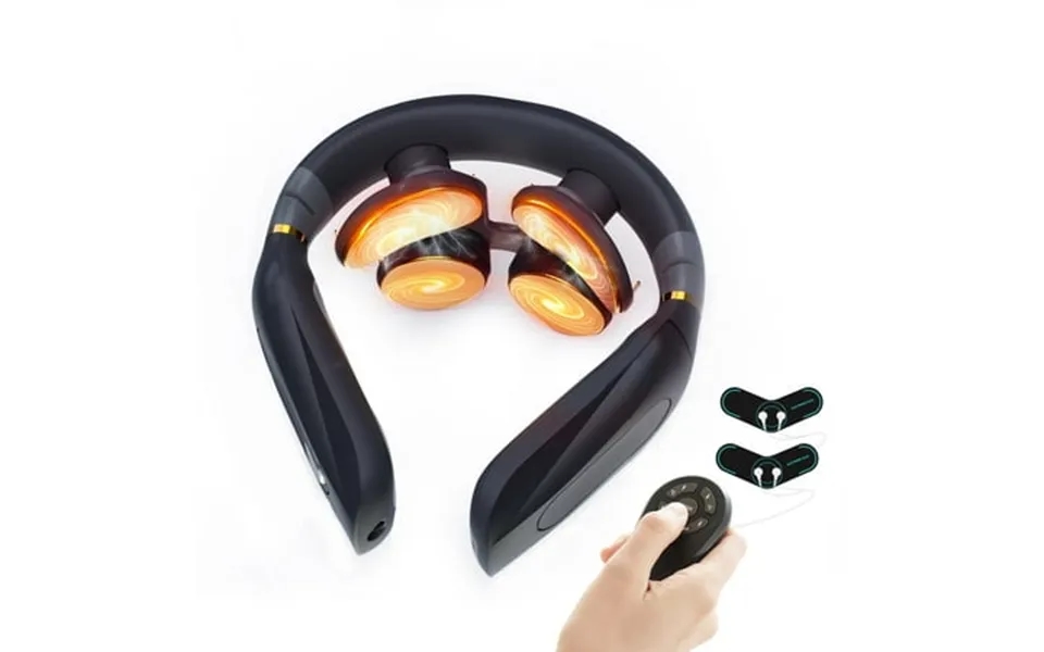 Portable Intelligent Neck Massager Smart Cordless Cervical Massager With Heat Therapy For Relaxation