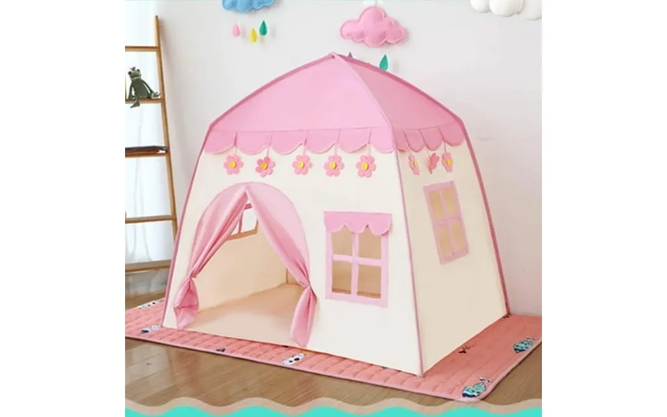Portable Kids Tent Outdoor Indoor Playhouse Large Teepee With Carry Bag Girl S Birthday Gift