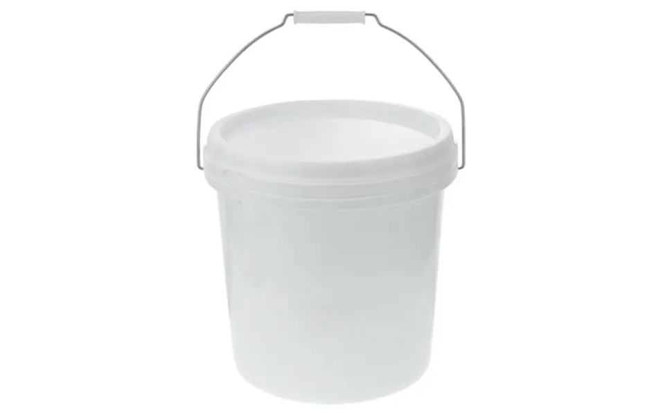 Portable Plastic Bucket White Plastic Bucket Plastic Water Bucket 3 Gallon Bucket