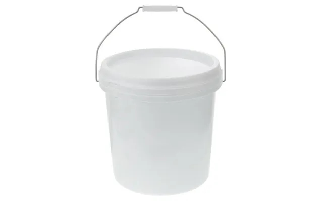 Portable Plastic Bucket White Plastic Bucket Plastic Water Bucket 3 Gallon Bucket product image