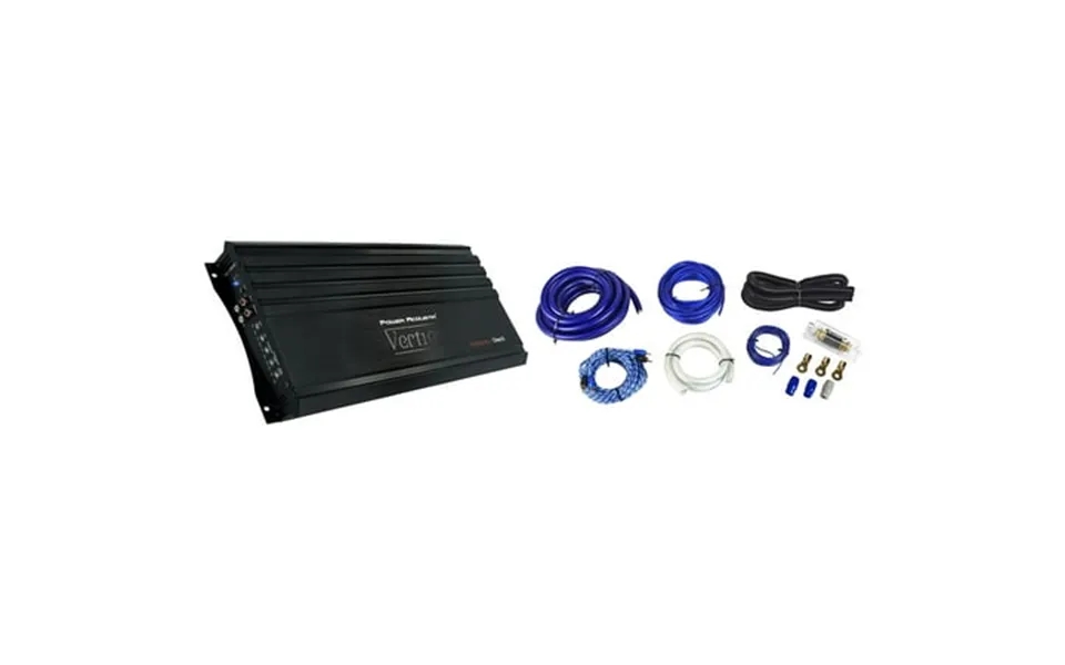 Power Acoustik Va1-10000d 10 000w Mono Class D Car 1-ohm Car Amplifier Amp Kit