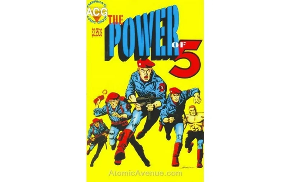 Power Of 5 The 1 Vf Avalon Comic Book