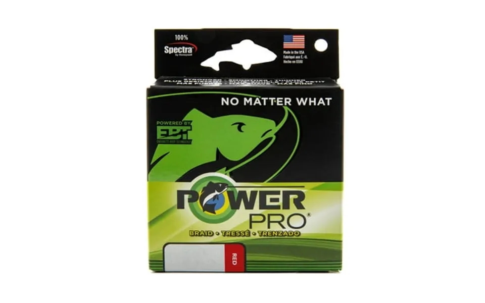 Powerpro Braided Fishing Line 250lb X 3000yd V Red 21102503000v