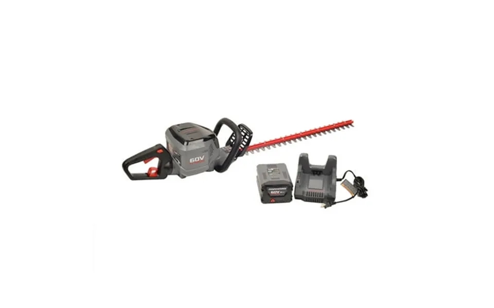Powerworks 60v 24-inch Brushed Hedge Trimmer 2ah Battery And Charger Included 2202113