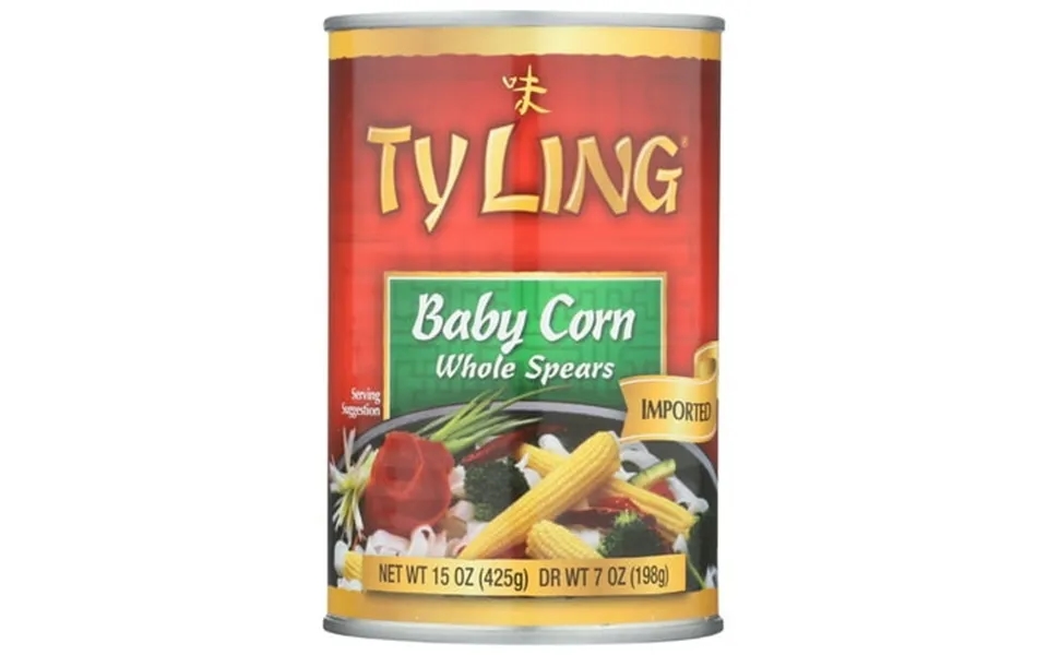 Pr Ty Ling Stirfry Vegetables Baby Corn Whole Spears 15 Oz