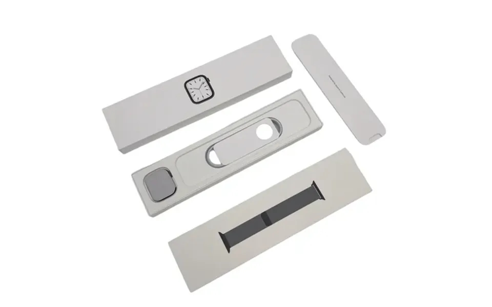 Pre-owned Apple Watch Series 7 41mm Gps Lte Graphite Stainless Steel W Milanese Loop Used