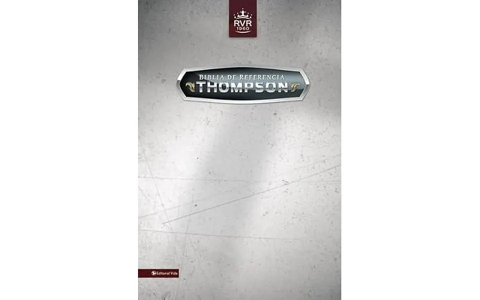 Pre-owned Biblia De Referencia Thompson Rvr 1960 Spanish Edition 9780829768329 0829768327 Paperback Segunda Edición Edit