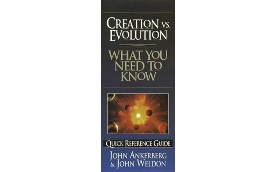 Pre-owned Creation Vs. Evolution What You Need To Know Paperback 0736900365 9780736900362