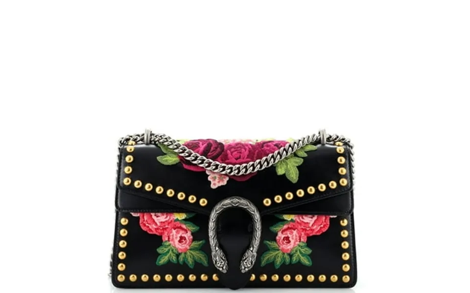 Pre-owned Dionysus Bag Embroidered Studded Leather Small