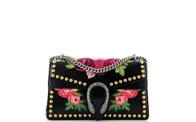 Pre-owned Dionysus Bag Embroidered Studded Leather Small product image