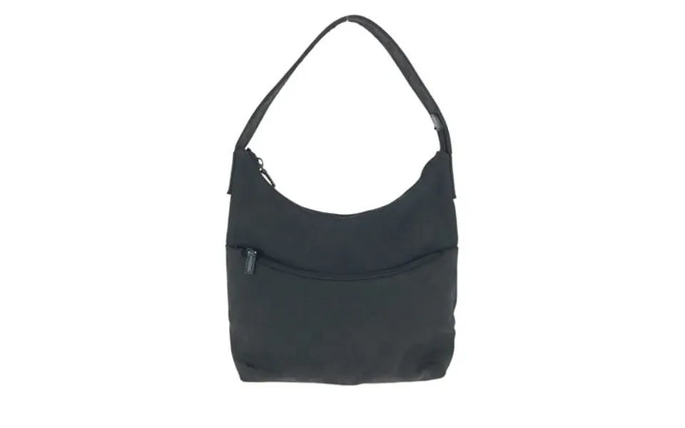 Pre-owned Gucci Gucci Black Silver Hardware Gg Canvas 001 3386 Hobo One Shoulder Bag