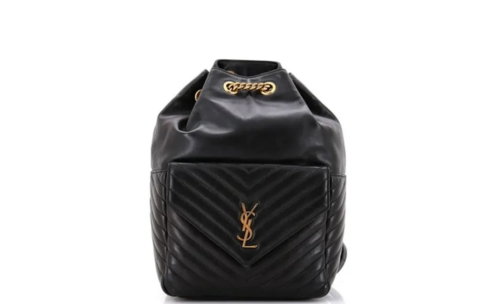 Pre-owned Joe Backpack Matelasse Chevron Leather By Rebag