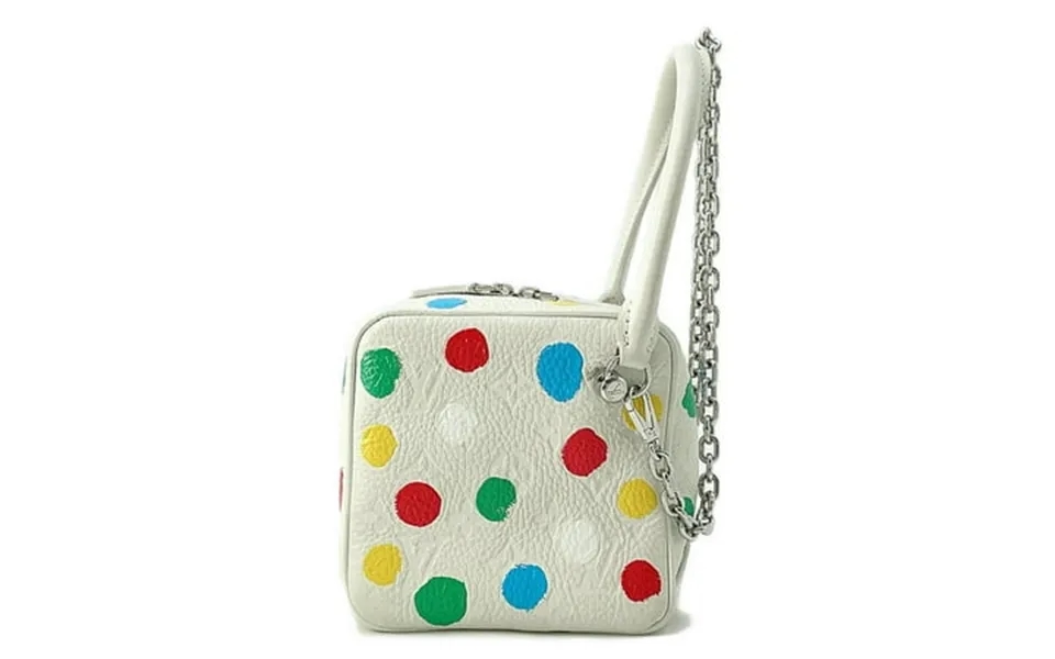 Pre-owned Louis Vuitton Handbag Lv×yk Monogram Empreinte Square Bag Yayoi Kusama