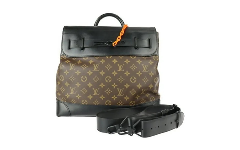 Pre-owned Louis Vuitton Louis Vuitton Steamer Pm Shoulder Bag M44473 Monogram Canvas Leather Brown Black Solar Ray 2way