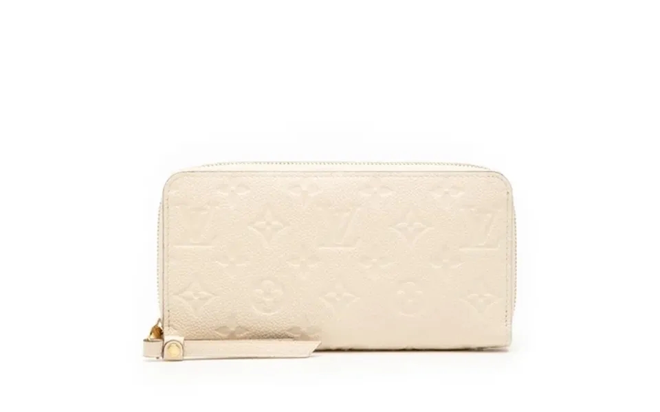 Pre-owned Louis Vuitton Monogram Empreinte Zippy Wallet Round Zipper Long Wallet