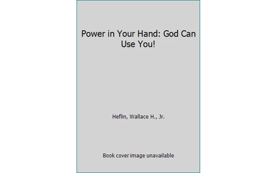 Pre-owned Power In Your Hand God Can Use You Paperback 0914903640 9780914903642