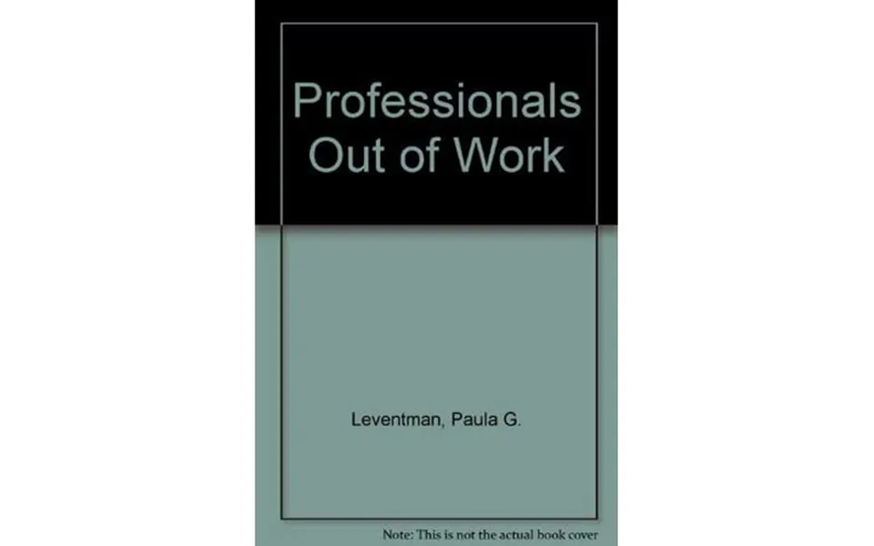 Pre-owned Professionals Out Of Work Paperback