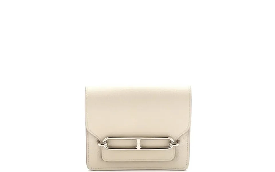 Pre-owned Roulis Slim Wallet Evercolor By Rebag By Rebag