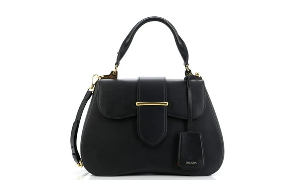 Pre-owned Sidonie Top Handle Bag Saffiano Leather Large By Rebag