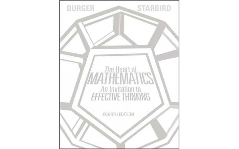 Pre-owned The Heart Of Mathematics An Invitation To Effective Thinking Hardcover 9781118156599