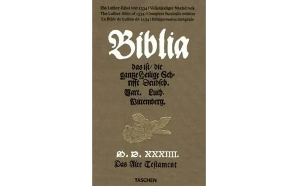 Pre-owned The Luther Bible Of 1534 Hardcover 9783822824702