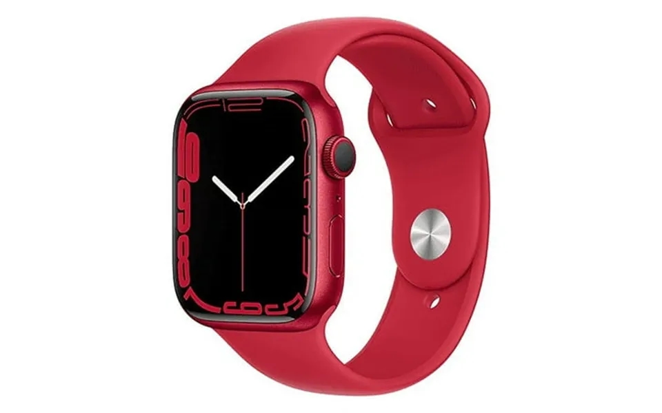 Pre-owned Used Apple Watch Series 7 45mm Gps Cellular Product Red Aluminum Case - Product Red Sport Band