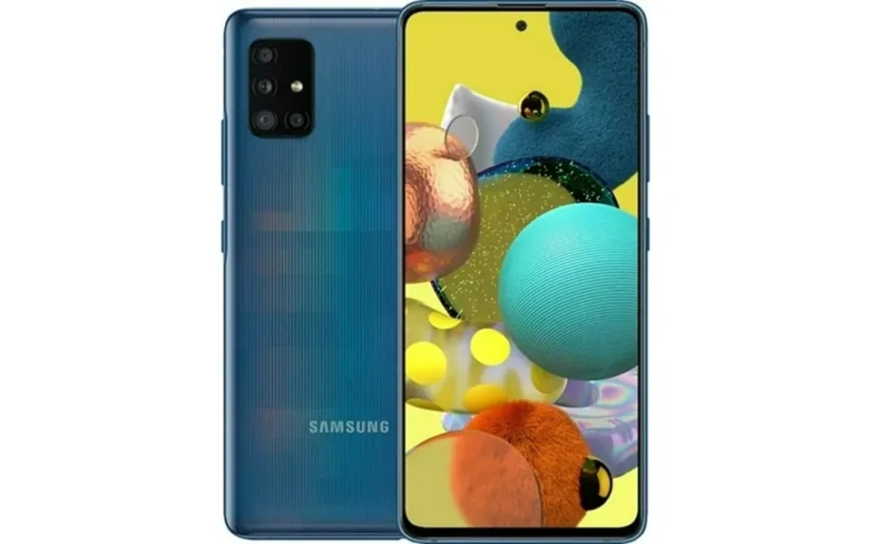 Pre-owned Used Samsung Galaxy A51 5g Uw A516v 128gb Blue Verizon Only Smartphone