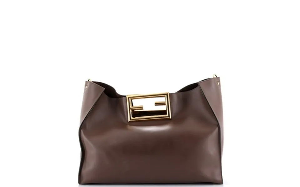 Pre-owned Way Tote Leather Medium By Rebag