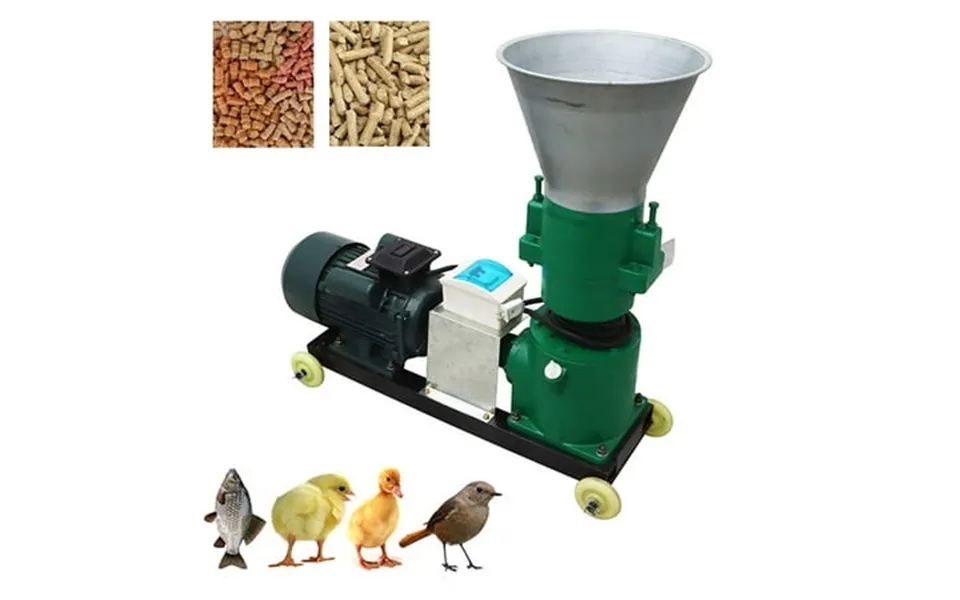 Preasion Feed Pellet Mill Machine Body Electric Animal Feed Grinder Not Contain Abrasive Discs 220v