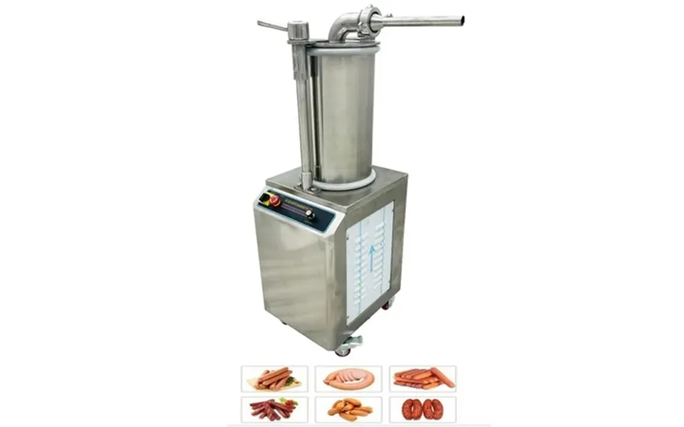 Preasion Hydraulic Automatic Sausage Filling Machine With 3 Stuffing Nozzles 26l