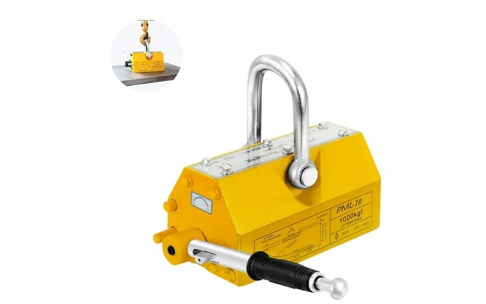 Preasion Lifting Magnet Permanent Lift Magnet Lifting Capacity 2200lbs 1000kgs For Hoist Shop Crane