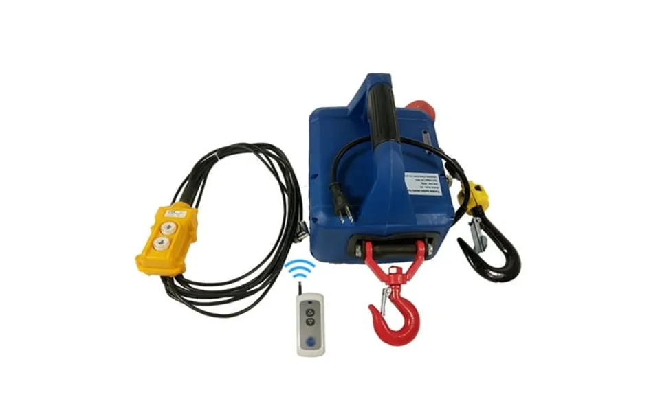 Preasion Portable 3in1 Electric Hoist Wired And Wireless Remote Control Hoist Winch For Industrial Crane Lifting Load 99