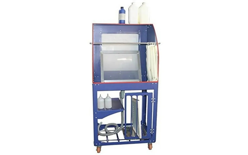 Preasion Screen Printing Washout Tank Backlighting Silk Washing Booth Vertical Type