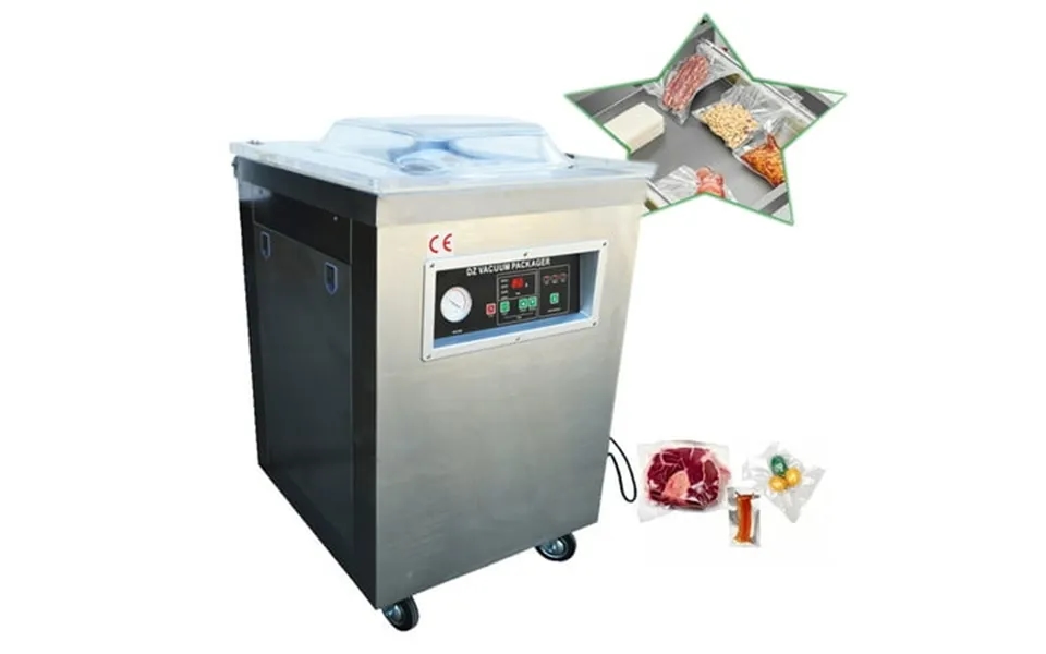 Preasion Vacuum Packaging Machine Dz500 Single Chamber Plastic Aluminum Foil Bag Vacuuming Sealing 950w