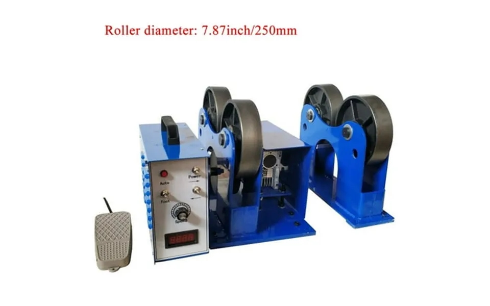 Preasion Welding Tank Turning Rolls Iron Welding Positioner Welder Roller Dia250mm