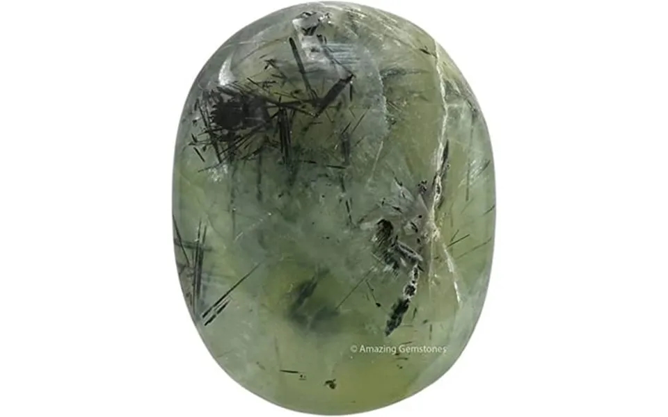 Prehnite Crystal Palm Stone