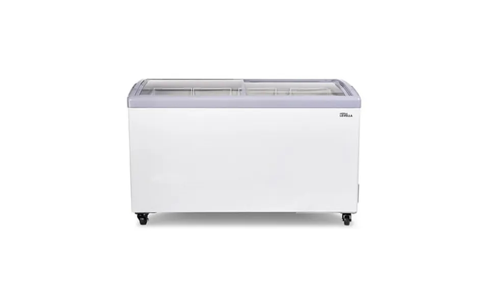 Premium Levella 10.9 Cu. Ft. Curved Glass Top Chest Freezer White Pfr950g Pfr1090g